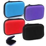VAIAV Spielkarten Box, 4 Stück Spielkarten Etui, Kartenbox Spielkarten, Spielkarten Aufbewahrung, Spielkarten Tasche für UNO, Karten, Spielkarten