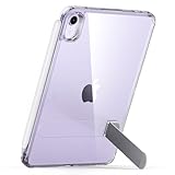 ESR für iPad Mini 7 Hülle 2024, iPad Mini 6 Hülle 2021 mit Boost Ständer, 8,3 Zoll, 3 Standmodi, dünn und leicht, vergilbungsbeständig, unterstützt Pencil Pro, Transparente