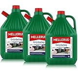 MELLERUD Grünbelag Entferner 3 x 5l zum Entfernen von Algen und Grünbelag