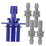 Holibanna Blutdruckmessgerät Armmanschette Anschlussadapter Kompatibel Mit Verschiedenen Sphygmomanometern Graue Und Gerade Verbindungen Praktische Zubehörteile