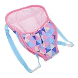 HEALSOPTHY Tragehilfe Für Babypuppen Dolly Tragen Babytrage Plüsch Tragehilfen Für Kleinkinder Zubehör Träger Rucksack Für Mädchen Geschirr Puppe Wickeln Puppenschlinge