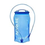 Win.Deeper 1.5L/2L/3L Trinkblase, Wasserblase mit Schlauch Hydration Bladder, Sport Wasser Blasen Ideal für Jeden Rucksack zum Radfahren Camping Walking (1.5L-PEVA)
