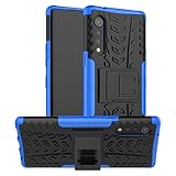 betterfon | LG Velvet Hülle Outdoor Handy Tasche Hybrid Case Schutzhülle Panzer TPU Silikon Hard Schale Cover Bumper für LG Velvet Blau