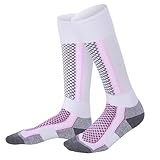 amangul Skisocken für Damen und Herren, Kompression, Kniestrümpfe, Winter, warme Socken für Skifahren, Snowboarden, Outdoor-Sport, Geschenke