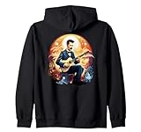 Gitarren E-Gitarren-Saiten E-Gitarre Musiker Gitarristen Kapuzenjacke