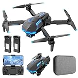 Drohne mit Kamera 1080P für Kinder, RC Drone Quadcopter mit WiFi Übertragung, Lange Flugzeit, Ein Tasten Start, Höhenhaltung, Anfänger Drohne Spielzeug Geschenke für Jungen Mädchen