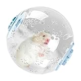 Sghtil Hamster-Laufball – atmungsaktives Laufrad für Hamster – Radkäfig-Zubehör für kleine Haustiere, lustige Momente für Familie, Freunde, Kinder, Erwachsene