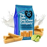 Die sichersten 100% natürlichen Käse-Kausnacks – Medium (6 Stück) – keine Brocken, keine Konservierungsstoffe, kein schlechter Geruch, toller Zahnreiniger, super langlebig, für mittelgroße Hunde