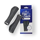 Alpensattel ErgoPro Fahrradgriffe | Ergonomische Fahrrad Griffe zur Entlastung der Handgelenke | rutschfeste Lenkergriffe für optimalen Grip | Universal 22mm