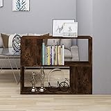 BUKSCYJS Tv Table,Tv-Schrank,Tv LowboardbüCherregal/Raumteiler RäUchereiche 80x24x63 Cmgeeignet FüR EmpfangsräUme, Wohnzimmer, Schlafzimmer, BäDer, Arbeitszimmer