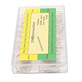 0,9 Mm Uhrenarmband-Verbindungssplint, Uhrenarmband-Stift, Uhrenarmband-Verbindungssplint, Edelstahl-Uhrenarmband-Verbindungsstift-Sortiment, Ersatz-Set, 300 Stück 0,9 Mm