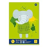 Staufen Edition Dürer Malblock - DIN A4, 2 Zeichenblöcke je 100 Blatt, geleimt, 70 g/m² Recyclingpapier, Deckblatt mit 2 Motiven