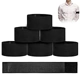 Psyqtsuary 5 X 35cm 10 Stück Trauerflor Armbinde Schwarz, Elastisches Trauer-Armbinde Trauerarmbinde Trauerbinde Trauerbinden Trauerband Trauer Armbinde Für Beerdigung Trauer Sport Fußballmannschaft