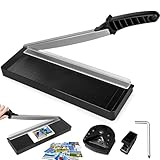 Papierschneider A4/B5/A5/B6/B7, 34 cm Hebelschneider Manuell Schneidemaschine,für Karton-, Papier- & Bastelarbeiten | Ideal für Büro, Schule, Fotografie & Scrapbooking