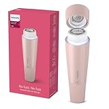 Philips Gesichtshaarentferner, 5000 Series, Haarentfernungsgerät für Frauen, kabellos und kompakt, mit hypoallergenem Kopf, sanftes und schnelles Entfernen feinster Haare im Gesicht, Modell BRR454/00