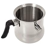 SIDCO Simmertopf Milchtopf Milchkochtopf Wasserbadtopf doppelwandig Edelstahl 1,5 l