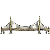 BESPORTBLE Golden Gate Bridge Modell Metallbesatz Kalifornien Ornament Figuren Heimdekoration San Francisco Bridge Statue Metallbrücke Figuren Golden Gate Bridge Spielzeug