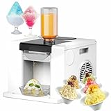 Vollautomatische Rasierte Eismaschine Mit Einer-Knopf-Reinigung, Hohe Effizienz 60KG Tägliche Produktion Für Den Kommerziellen Gebrauch