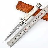 Klappmesser Slim survival tragbar taschenmesser aus stahl 440 Harz Outdoor edc messer multi jagdmesser scharfes einhandmesser klein neck knife/scheide