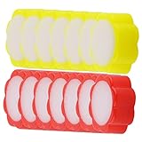 LIGHTAOTAO 16Stücke Teiliges Fingerfeuchtschwämme Blütenform Fingeranfeuchter für Bankangestellte Schnellen und Präzisen Geldzählung