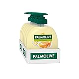 Palmolive Seife Naturals Honig & Milch 6x300ml - flüssige Handseife zur sanften Reinigung der Hände