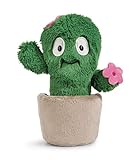 NICI Plüschfigur Kaktus Henriette 18 cm – lustige Pflanze aus weichem Plüsch, nachhaltiges Kuscheltier für Kinder & Erwachsene, 48941, tolle Geschenkidee, grün
