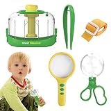 Generisch Outdoor-Erkundungsset Tragbares Outdoor-Lernspielzeug-Set Flexibles wissenschaftliches Naturerkundungsspielzeug mit kreativer Beobachtungsbox, pädagogisches Entdeckerspielzeug für und Mädch