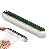 Cutter für Frischhaltefolie – Folienschneider für Gastronomie | Folienschneider, magnetisch, platzsparend, für Lebensmittelverpackung, Vorbereitung, Mahlzeiten, Decke, Schüsseln – für Kühlschrank und