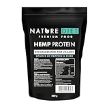 Nature Diet Hanfprotein | 500 g | Pflanzliches Proteinpulver | Reich an Ballaststoffen | Vegan, Glutenfrei & Laktosefrei | Ideal für Smoothies, Shakes & Backen