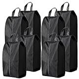 Reise Schuhbeutel Wasserfeste 8 Stück: HOMURY Schuhbeutel mit Robuster Reißverschluss, Premium Schuhorganizer, Schmutzabweisender Schuhsack für Männer und Frauen, Koffer und Rucksack (42 * 24 * 18 cm