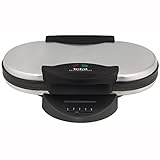 Tefal Doppel-Herzwaffeleisen WM311D, Stufenloser Temperaturregler für Bräunung nach Wunsch, Antihaftbeschichtete Platten, Teigauffang-Vorrichtung, 1200W,‎ 37 x 11.4 x 28.5 cm
