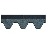HOME DELUXE - Dachschindeln für Outdoor Sauna LAHTI - Größe 101 cm - 1 Stück I Bitumen Schindeln Dachschindeln