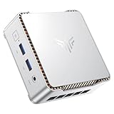 NiPoGi Essenx E2 Mini PC W-11 Pro, Ιntel Alder Lake-N95(bis zu 3,4 GHz), 16 GB DDR4 512 GB M.2 SSD Mini Desktop Computer, Dual-WiFi, HDMI,DP, 4K Dual-Display Micro-PC mit VESA für Schule/Büro/Zuhause