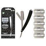 WILKINSON SWORD - Barber's Style The Pioneer Für Männer | Rasiermesser + 5 Wechsel-Klingen