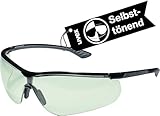 Uvex sportstyle variomatic Bügelbrille - selbsttönende Scheibe - UV400 - Schwarz/Anthrazit