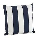 Saunders-Roe Lifestyle Poly gefüllt Überwurf Kissen (1902. bl21s), blau, 53,3 cm