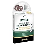 Equisept Fliegen- & Bremsen-Medaillon 2er Pack - Innovative Lösung zur Insektenabwehr am Pferd - Einfaches Anbringen an Halfter oder Trense - Bis zu 4 Wochen repellierende Wirkung - Dopingfrei
