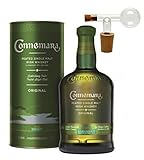 Connemara Original peated irischer Single Malt Whiskey +1 Glaskugelportionierer zum feinen Dosieren