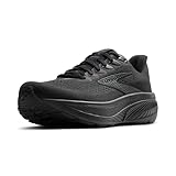 BROOKS Men's Ghost 17 Neutral Laufschuhe, Schwarz/Schwarz/Schwarz/Ebenholz, 44.5 EU