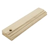 wolfcraft 6929000 Schlagholz I zum Ausrichten und fugenfreiem Justieren von Laminatreihen, 300 x 27 x 50 mm