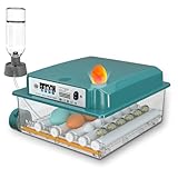 CoInceptus Brutautomat Vollautomatisch, Inkubator für 12-16 Eier mit Automatischem Wenden der Eier und Automatischer Befeuchtung, Brutmaschine Vollautomatisch für Hühnereier, Wachtel und Enteneier
