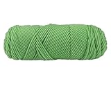 Rudiaoa Handstrickwolle, Häkelgarn, Webgarn, Pullover, weiche Seide, Milch, Baumwolle, dickes Schal-Garn, Handnähen