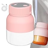 Saftpresse, Saftmaschine – Saftmaschine, Eismahler, kabellose Zitruspresse, wiederaufladbare Saftmaschine, 800 ml Saftmixer für Obst und