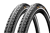 2 Stück 28' Zoll Continental Ride Tour Fahrrad Reifen Mantel Decke Tire 42-622 Reflex schwarz
