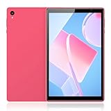 Veidoo Android 15 Tablet, 10,1 Zoll Tablet mit 3 GB RAM, 64 GB ROM, Octa-Core-Prozessor, 5G WiFi, 1280 x 800 IPS FHD Touchscreen, 2 MP + 5 MP Kamera, Gesichtserkennung, Augenschutzmodus (Rose Pink)
