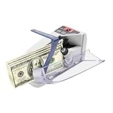 Tragbare Geldzählmaschine Zwei Arten der Stromversorgung zählt sortiert Geldscheine Banknotenzähler Zählung 600 Banknoten/min, für Handy-Banknotenzähler mit Mehreren Währungen