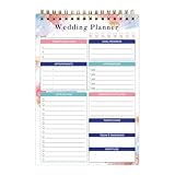 Hochzeitsplaner und Organizer | Hochzeitstagebuch, Notizen, Organizer, Brautplaner, Hochzeits-Notizbuch, persönlicher Organizer, exquisites Brautbuch für Braut, Hochzeitsplanung