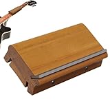 Guitar Fret File, 3/23/35 Degree Fret End Trimming Tool, Cutting Edge Ukulele Fret Crowning File, cutting edge tool Music Nomad Fret File for Men and Women, Wood, Metal