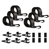 6er Set Befestigungsbänder Und Klammern, Pool Aufroller Aufrollvorrichtung Fahrbar Solarfolie, Haltebänder Poolfolie Solarfolie Für Universelle Schwimmbecken Im Boden, Für Pool-Planen/Abdeckungen