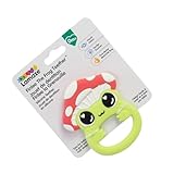 Lamaze Finlee Der Frosch Beißring, Silikon Zahnungsspielzeug Für Babys, BPA-Frei, Sensorisches Spielzeug, Texturiert, Einfach Zu Halten, Reisegröße, Für Kleinkinder, Farbenfroh Und Sicher